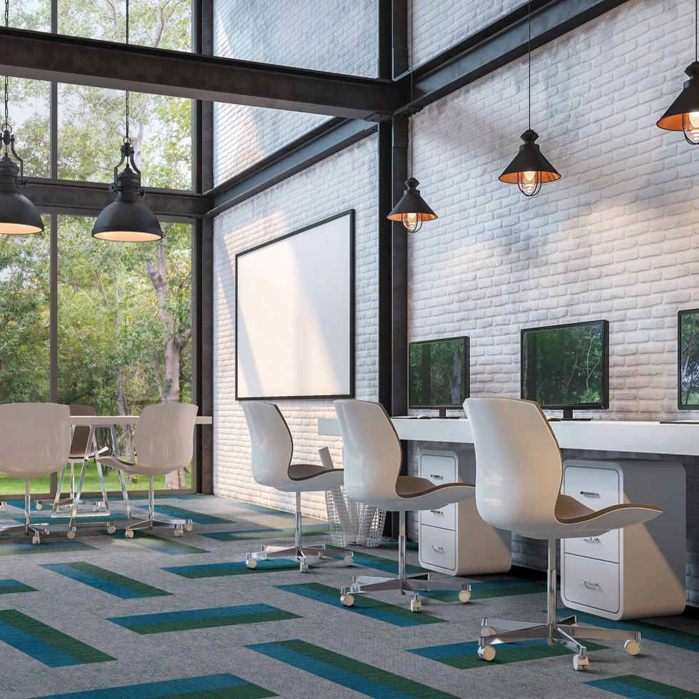 Armstrong Theorem 6" x 36" Alchemy Azurite Vinyl Plank