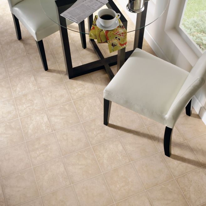 Armstrong Traditions 12' x RL Braxton II Amber Brown Vinyl Sheet