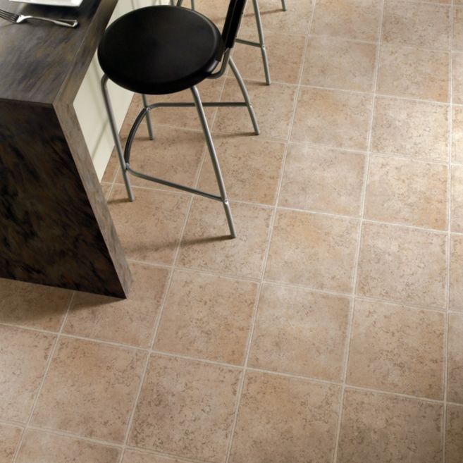 Armstrong Traditions 12' x RL Bridgeton Parchment Vinyl Sheet