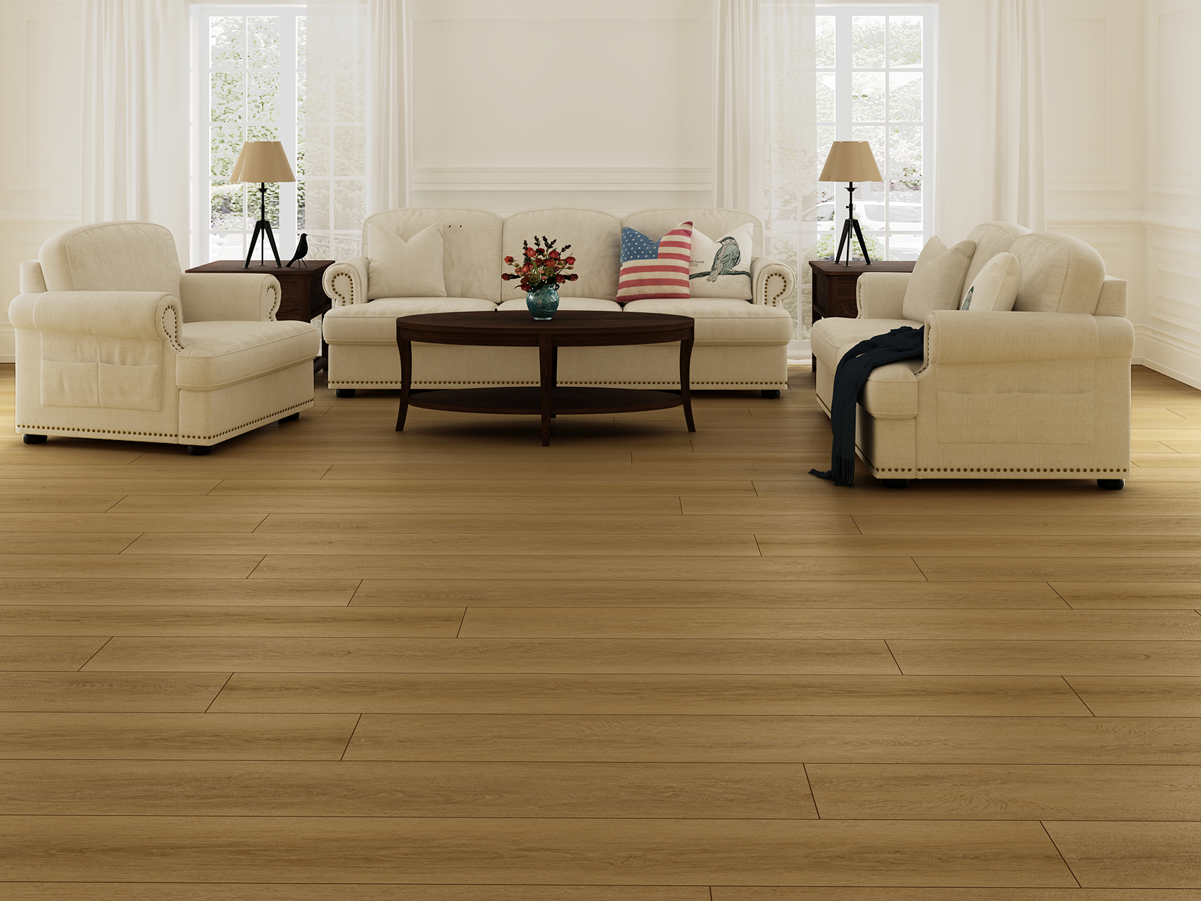GemCore Seaside 9.25" x 72" Laminate Plank Asbury