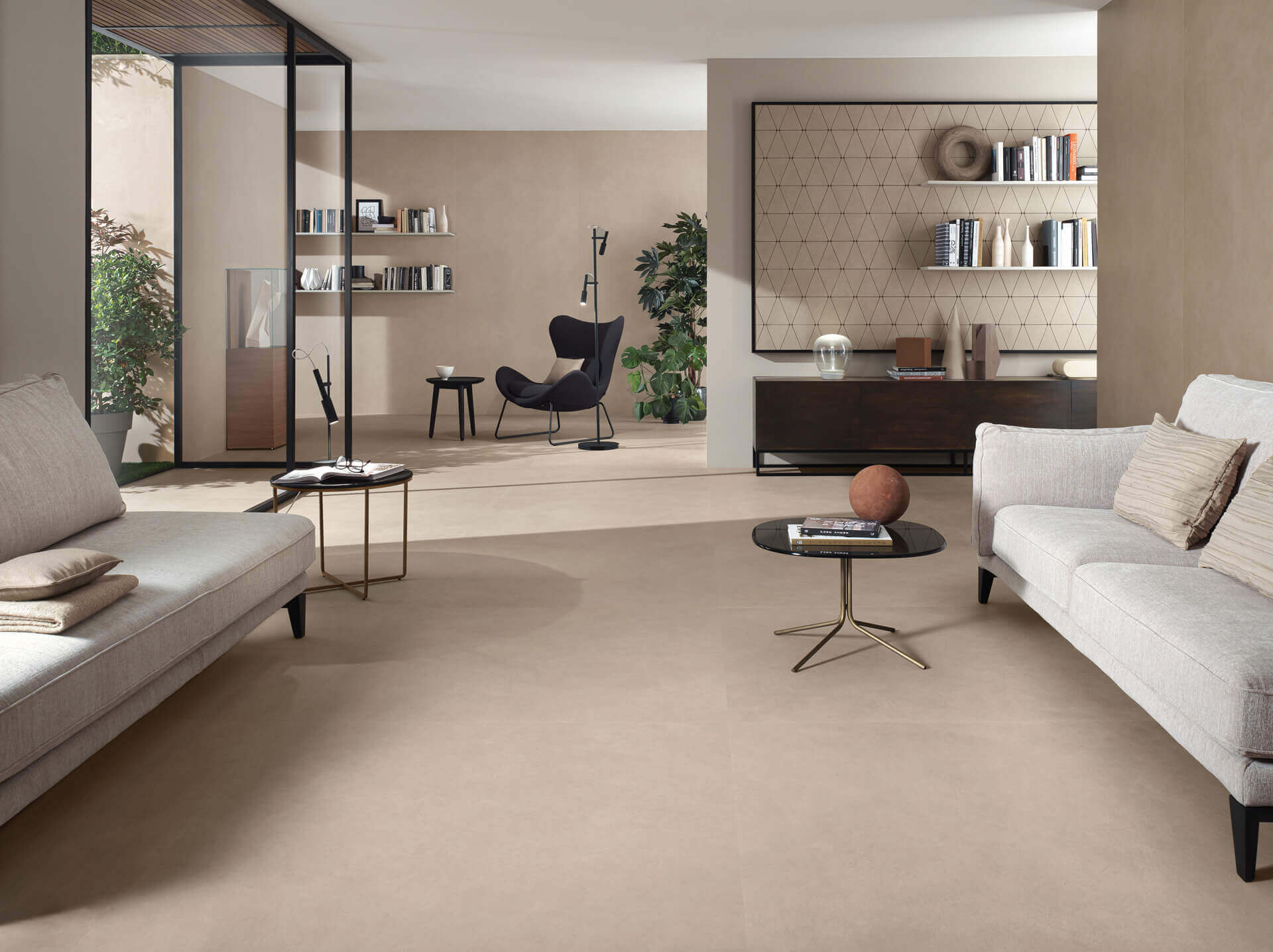 Happy Floors B-Natural 24" x 48" Porcelain Tile