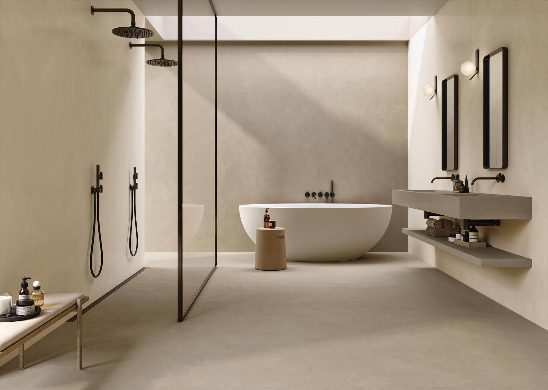 Happy Floors B-Natural 24" x 24" Porcelain Tile