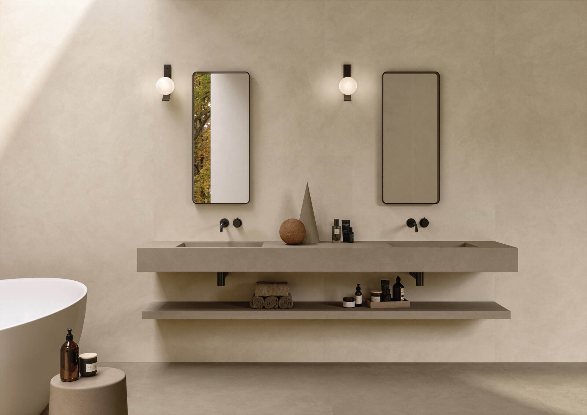 Happy Floors B-Natural 12" x 24" Porcelain Tile