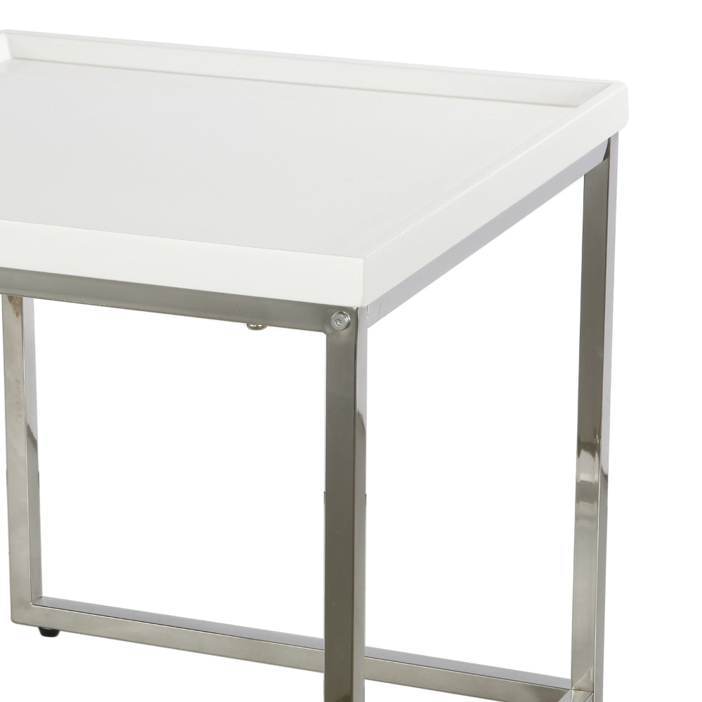 A and B Home Compactly Striking Nesting Table