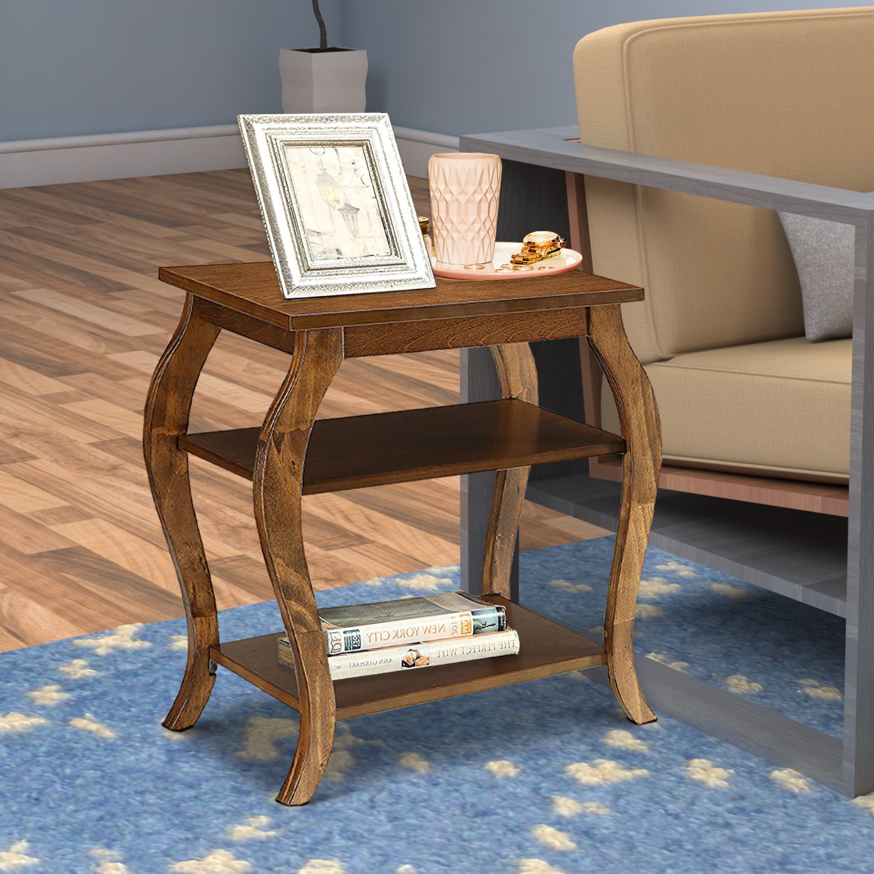 ACME Becci End Table, Walnut