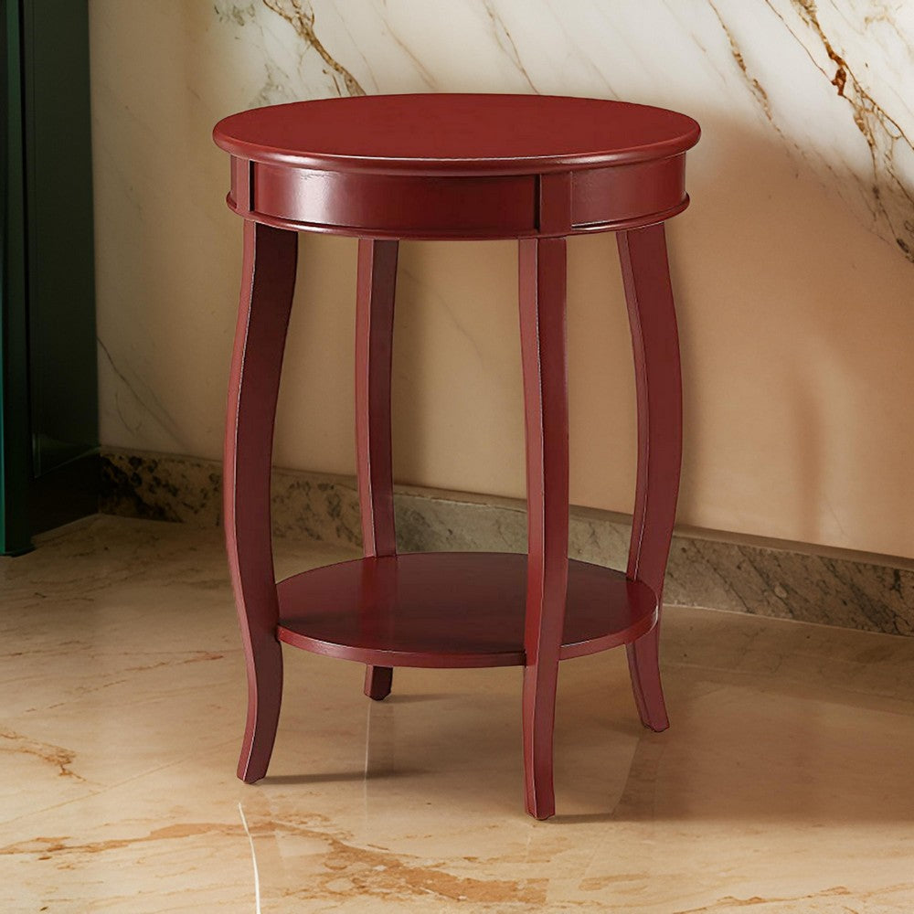 ACME Trendy Side Table, Red