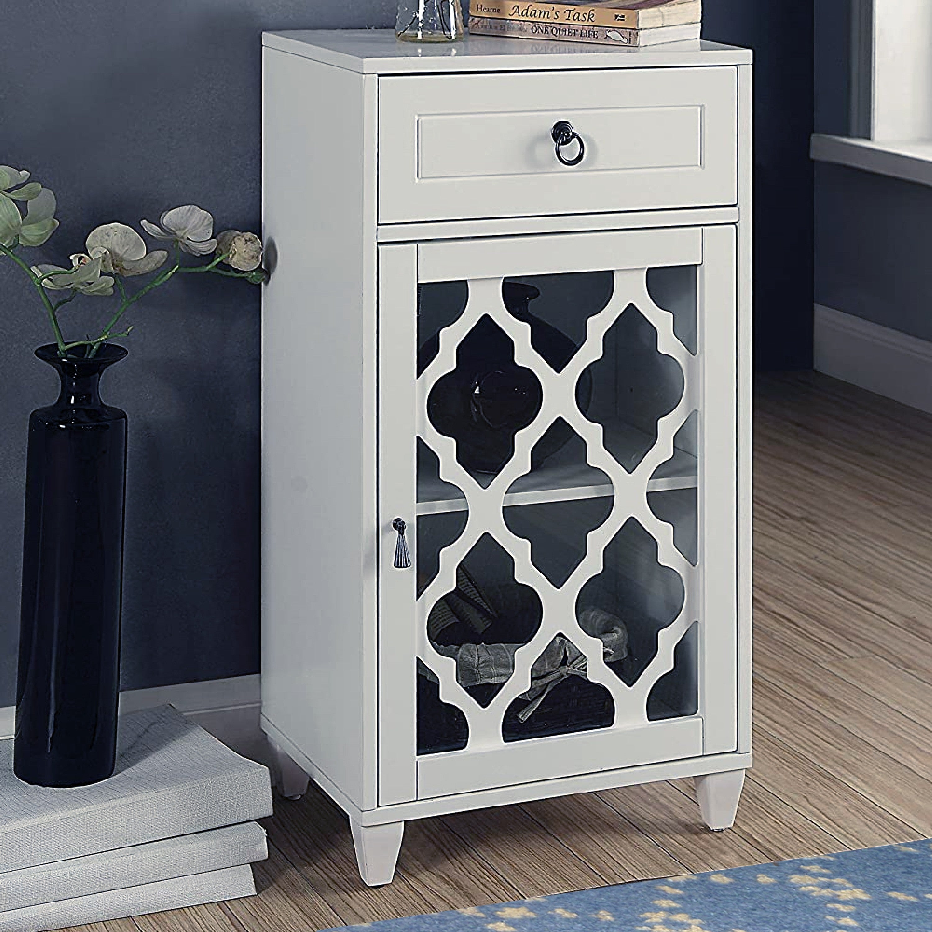 ACME Faddish Side Table, White