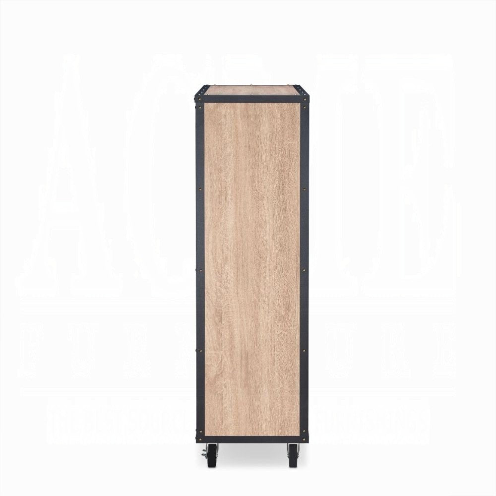 ACME Wooden Chest, Weathered Light Oak Brown