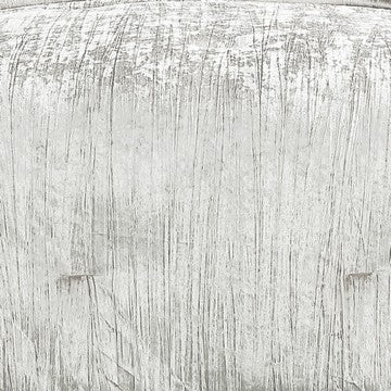 Benjara Jay 2 Piece Twin Comforter Set, Polyester Velvet Deluxe Texture, White