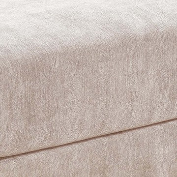Benjara Rio 33 Inch Modular Armless Sofa Chair, Lumbar Cushion, Blush Pink