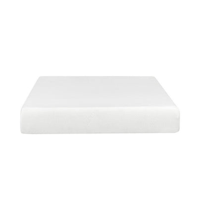 Benjara Bree 10 Inch Plush XL Twin Size Mattress with Gel Foam, Aloe Vera Infused