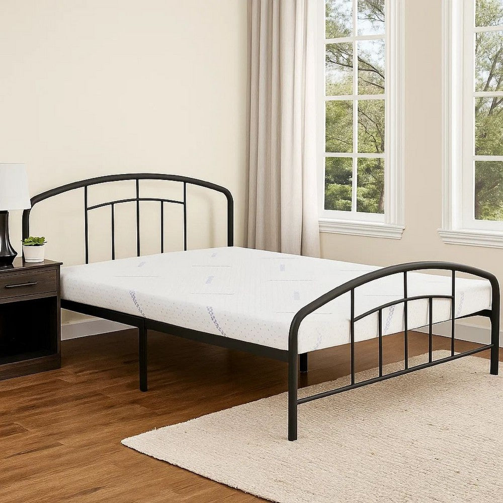 Benjara Elf 2 Inch Quilted King Size Mattress Topper for Bed, Soft Memory Foam