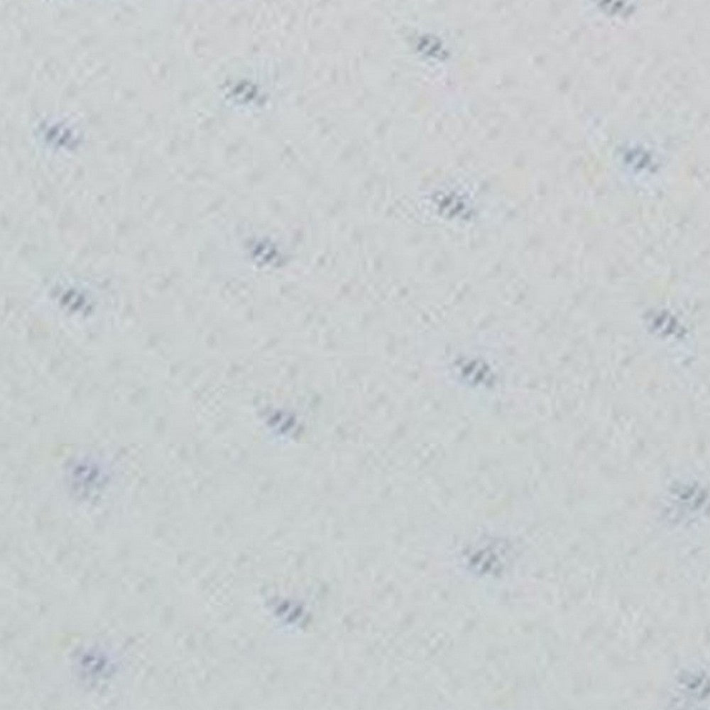 Benjara Elf 2 Inch Quilted Full Size Mattress Topper for Bed, Soft Memory Foam
