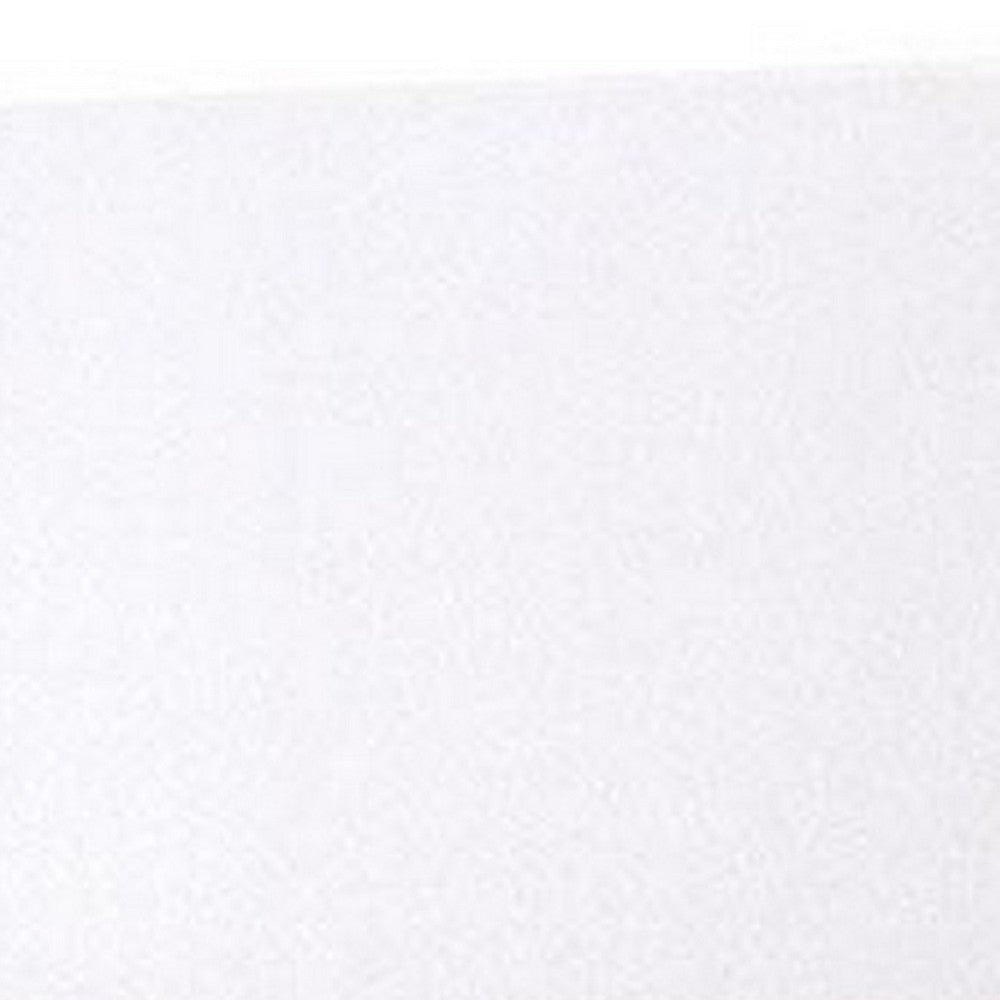 Benjara 27 Inch Table Lamp, Acrylic Crystals, Diamond Base, Champagne Silver Metal