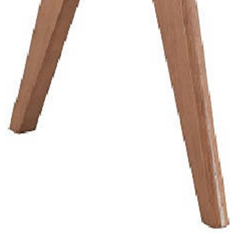 Benjara Tina 63 Inch Dining Table, Rectangular, Live Edge Natural Brown Wood
