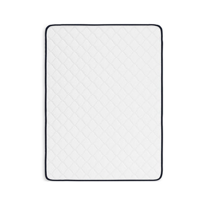 Benjara Liya 6 Inch Firm Queen Mattress, Plush Foam Fill, 4 Way Stretch Knit Cover