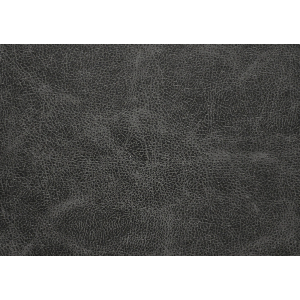 Benjara Gian 36 Inch Accent Chair, Soft Dark Gray Microfiber, Pillow Top Armrests