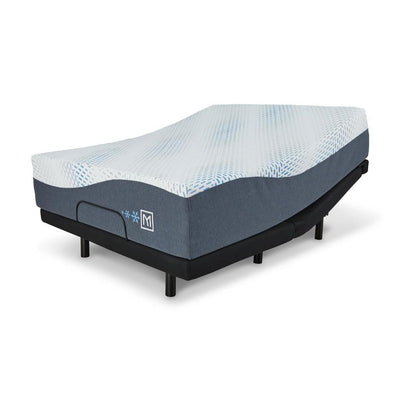 Benjara Miy King Size Mattress, Cool Gel Memory Foam, 14 Inch, Adjustable