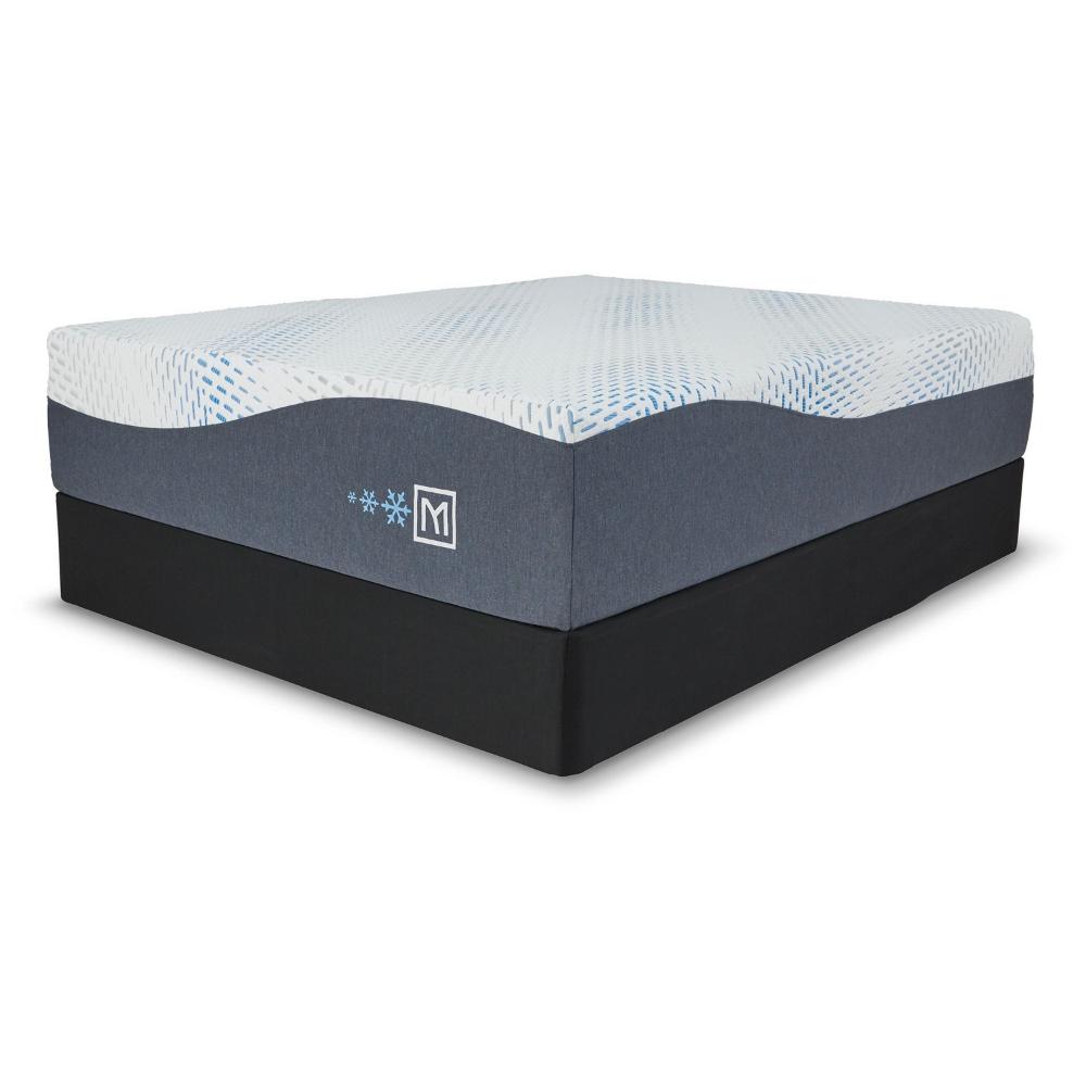 Benjara Miy King Size Mattress, Cool Gel Memory Foam, 14 Inch, Adjustable