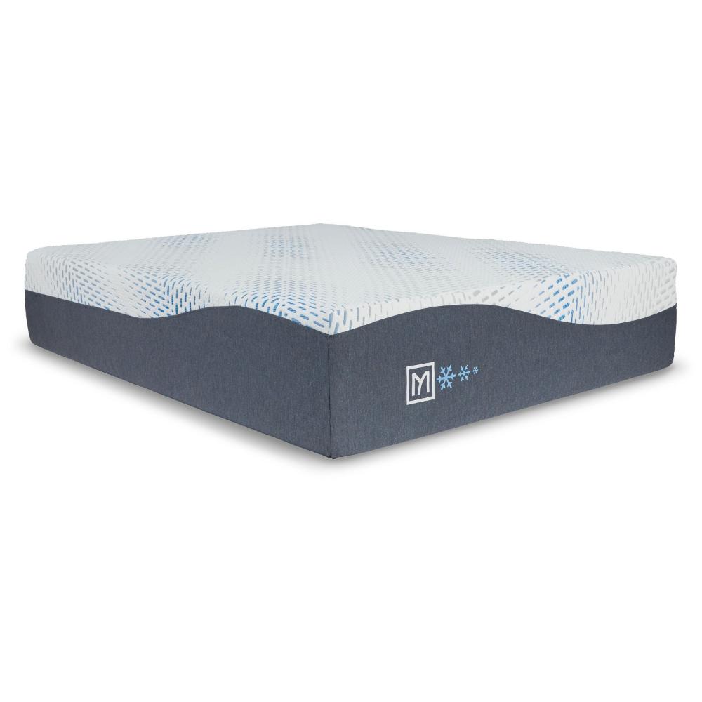 Benjara Miy King Size Mattress, Cool Gel Memory Foam, 14 Inch, Adjustable