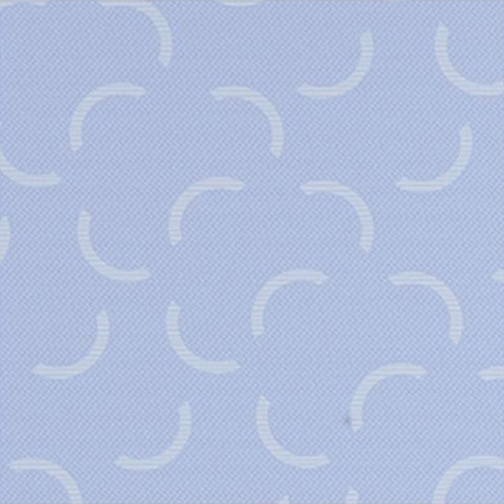 Benjara Ruve Twin Mattress, Standard Pillow, Memory Foam, Light Blue 7 Inch