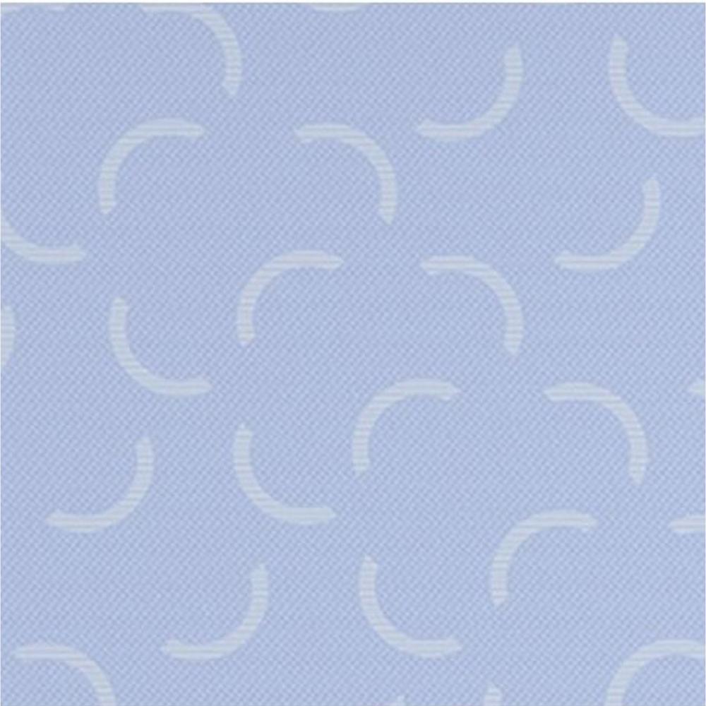 Benjara Ruve Full Mattress, Standard Pillow, Memory Foam, Light Blue 7 Inch