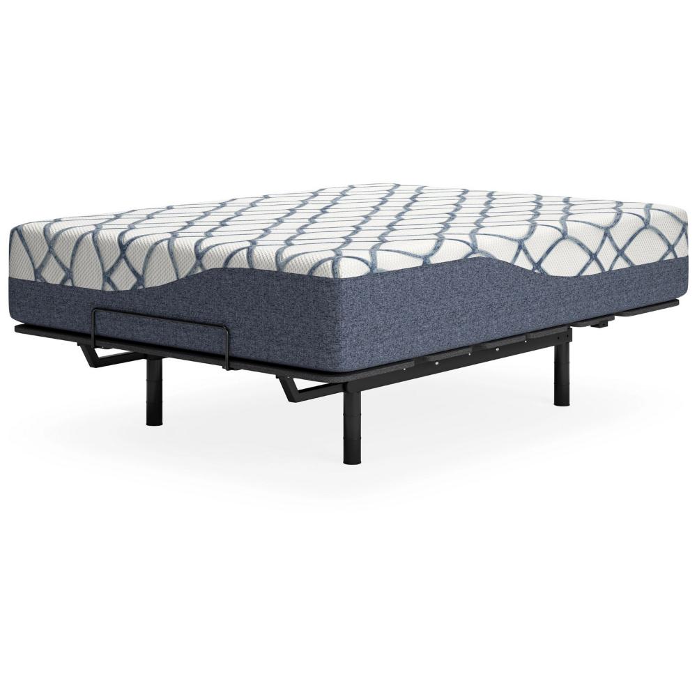 Benjara Himy California King Mattress, Response Memory Foam, 14 Inch Cooling