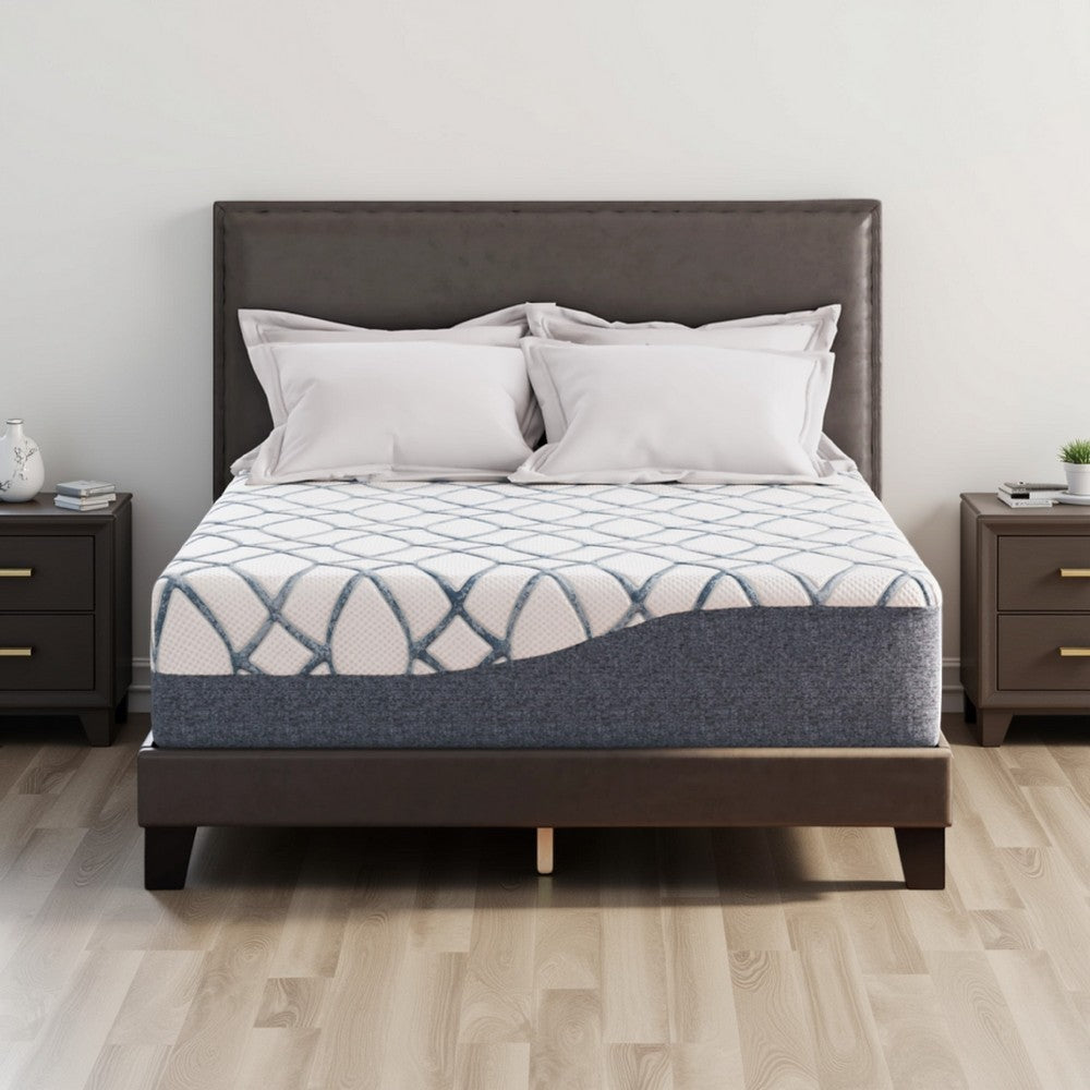Benjara Himy California King Mattress, Response Memory Foam, 14 Inch Cooling
