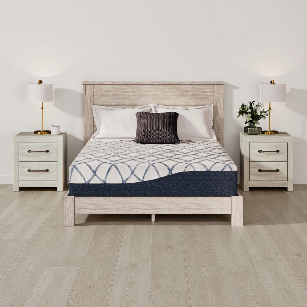 Benjara Himy California King Mattress, Response Memory Foam, 12 Inch Cooling
