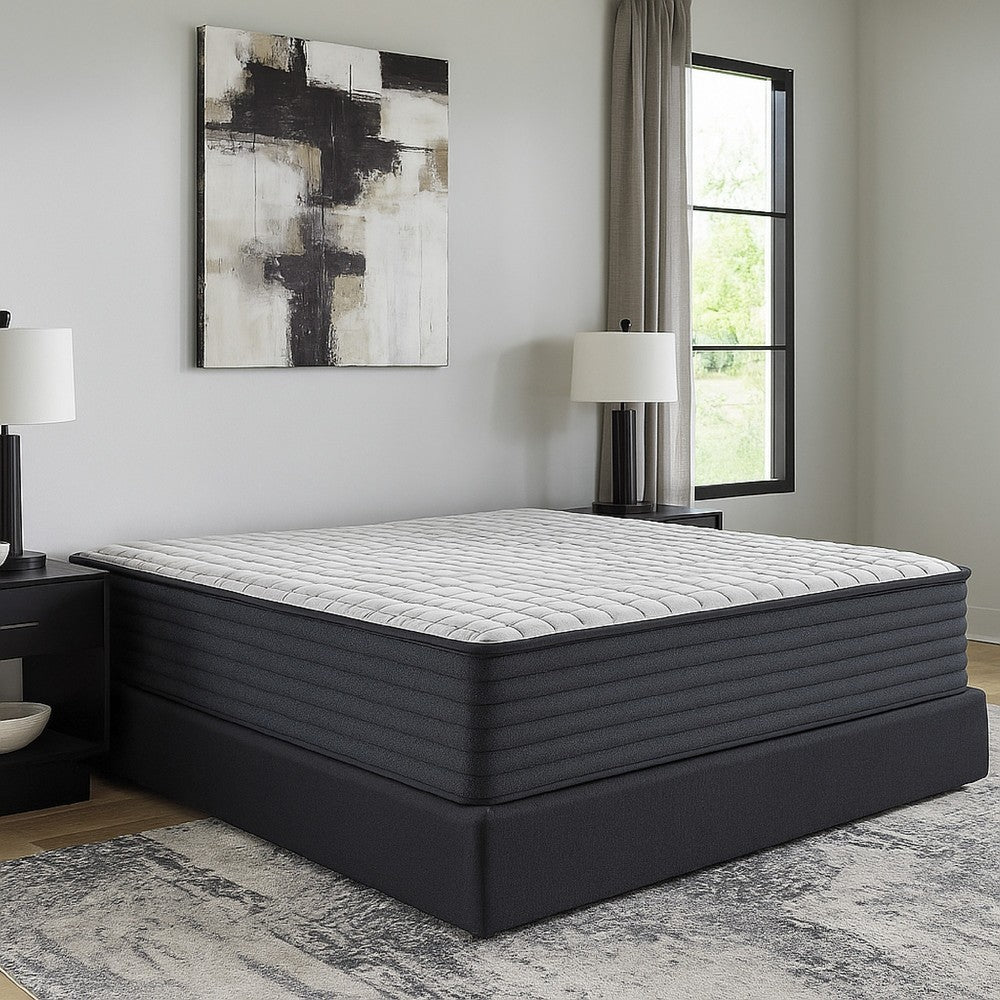 Benjara Deny King Mattress, Response Memory Foam, Plush Support 13 Inch