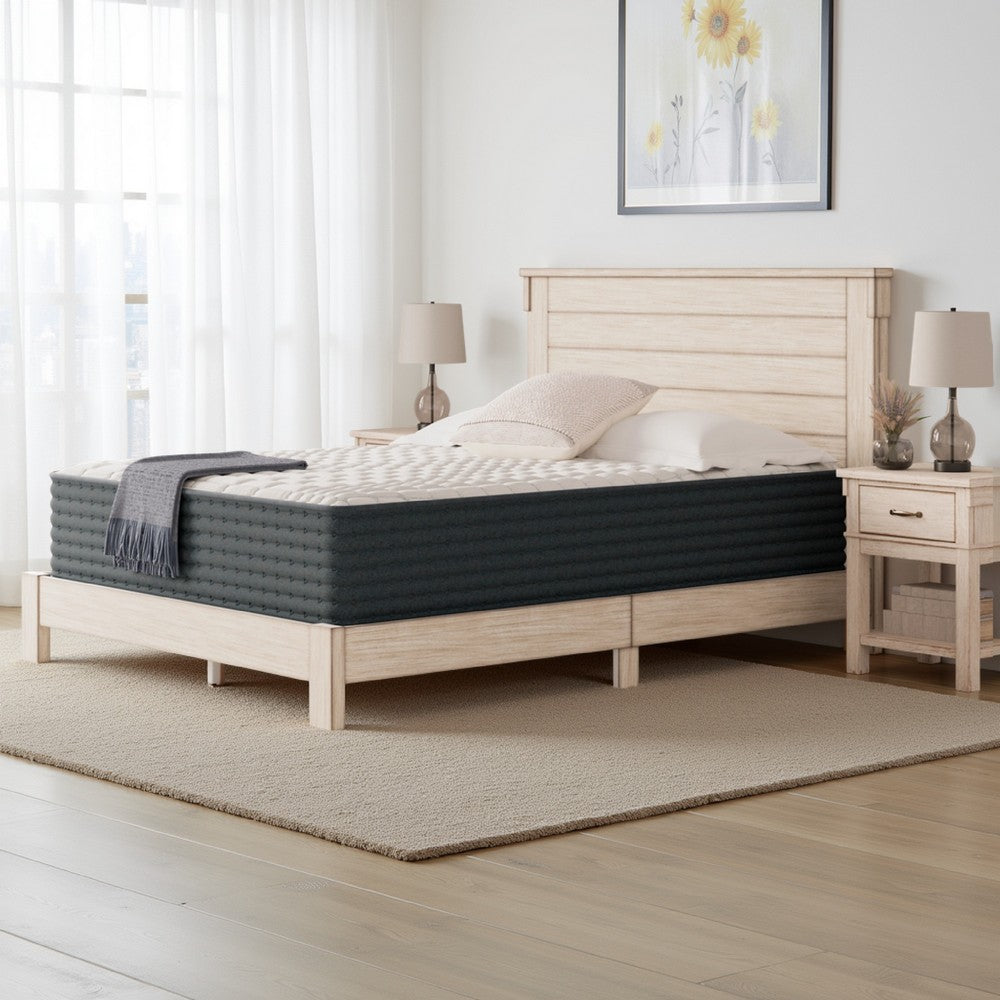 Benjara Deny California King Mattress, Response Memory Foam, Plush 13 Inch