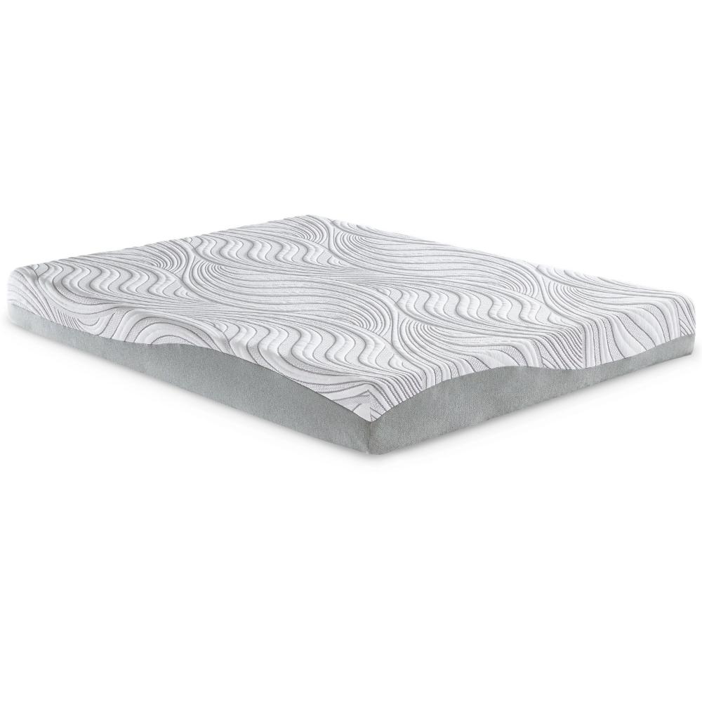 Benjara Meny California King Mattress, Plush Memory Foam, Body Support, 8 Inch