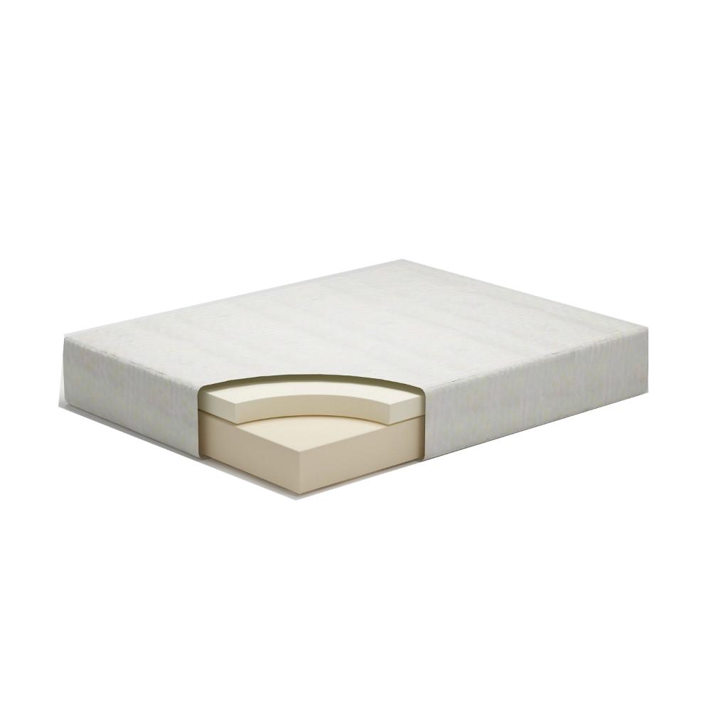Benjara Jeny Queen Mattress, Cool Comfort Memory Foam, Stretch Cover 12 Inch