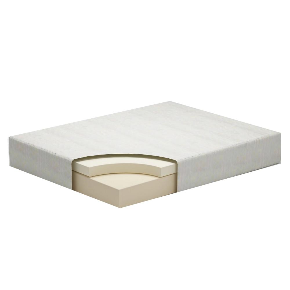 Benjara Jeny Full Mattress, Firm Memory Foam, Stretch Cover, 10 Inch Cooling