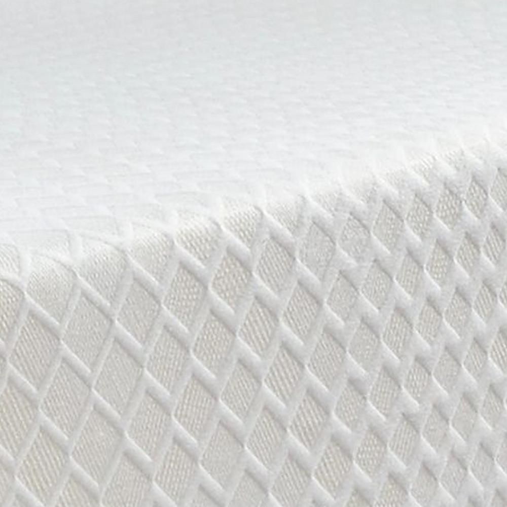 Benjara Jeny Twin Mattress, Med Firm Memory Foam, Cool Stretch Cover 8 Inch