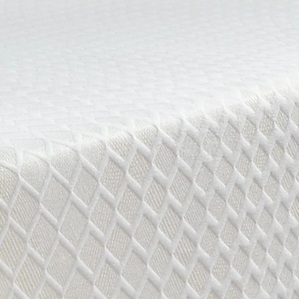Benjara Jeny King Mattress, Med Firm Memory Foam, Cool Stretch Cover 8 Inch