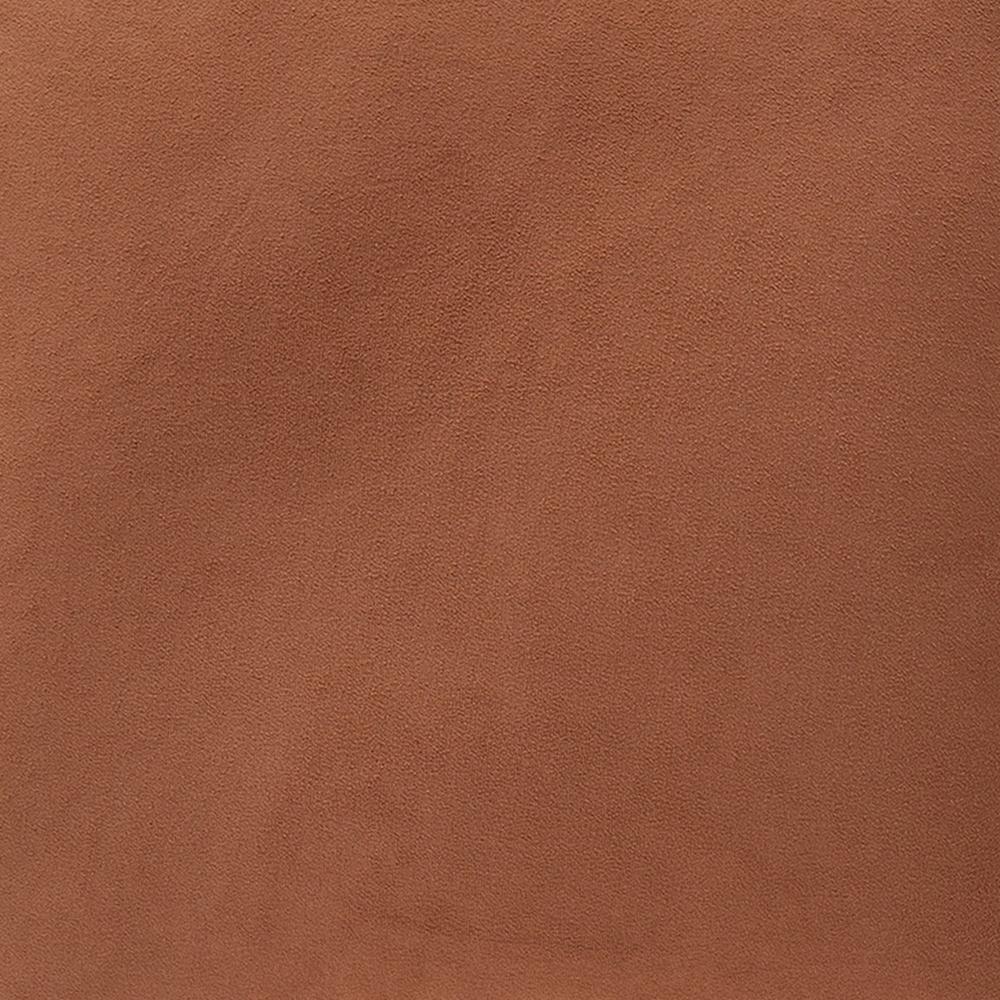 Benjara Wali Square Accent Throw Pillow, 20 Inch Feather Fill Orange Polyester