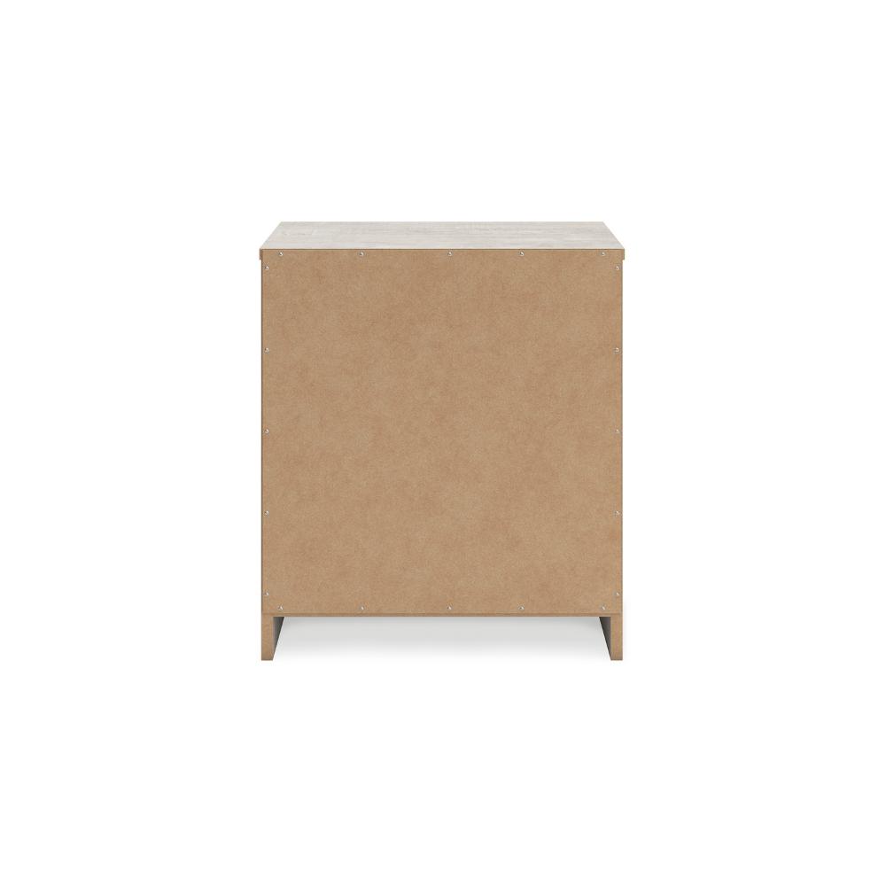 Benjara Shawn Nightstand, 1 Drawer And 1 Shelf, Light Gray Wood, 20 Inch