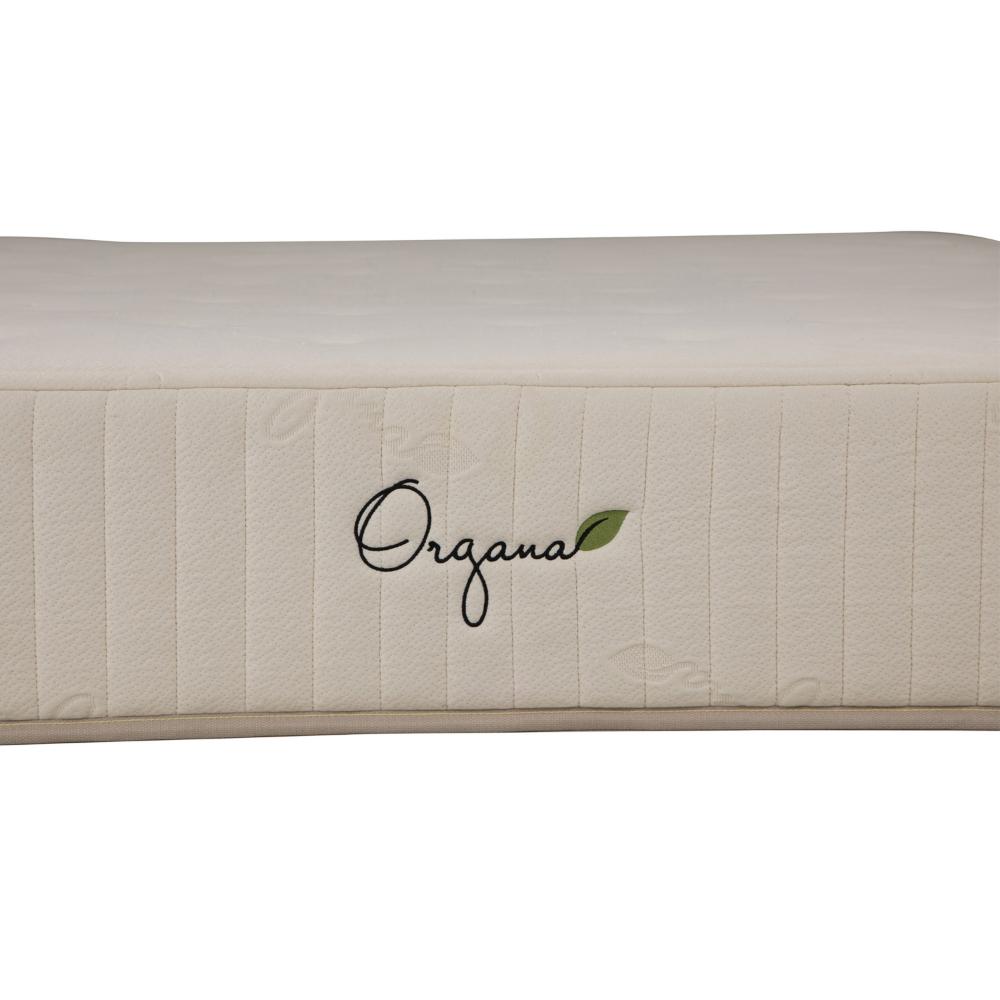 Benjara Wils Twin Size Mattress, Pocket Spring Plush Organic Latex, 10 Inch