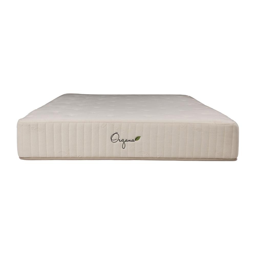 Benjara Wils Full Size Mattress, Pocket Spring Plush Organic Latex, 10 Inch
