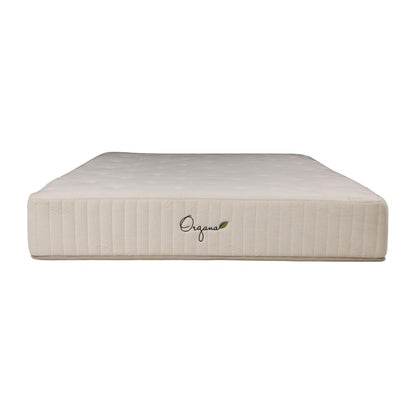 Benjara Wils Full Size Mattress, Pocket Spring Plush Organic Latex, 10 Inch