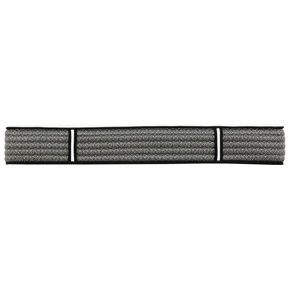 Benjara Che Queen Size Mattress, Pocket Coil Springs, Cool Gel Memory Foam