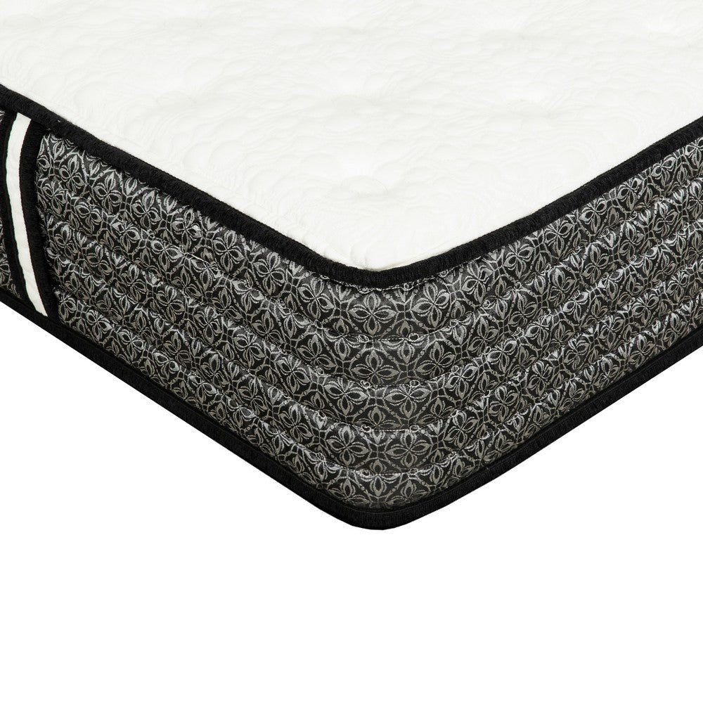 Benjara Che California King 12 Inch Mattress, Pocket Coil Cool Gel Memory Foam