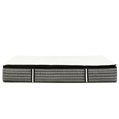 Benjara Che Queen Size 14 Inch Mattress, Pocket Coil, Cool Gel Memory Foam
