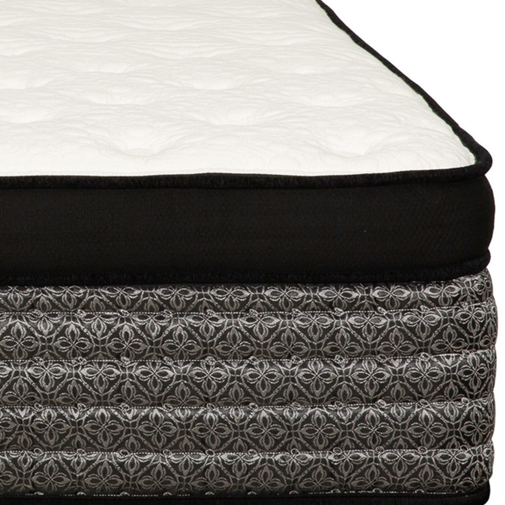 Benjara Che California King 16 Inch Mattress, Pocket Coil Cool Gel Memory Foam