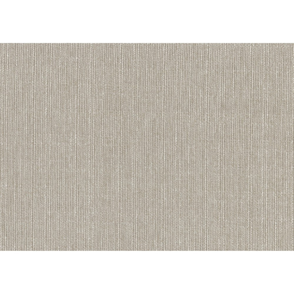 Benjara Manny Bench with Brown Angled Legs, Cream Textured Polyester, 47 Inch