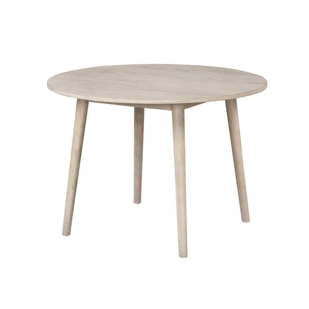 Benjara Yely 5pc Dining Table And 4 Windsor Chairs Set, Natural Oak Brown