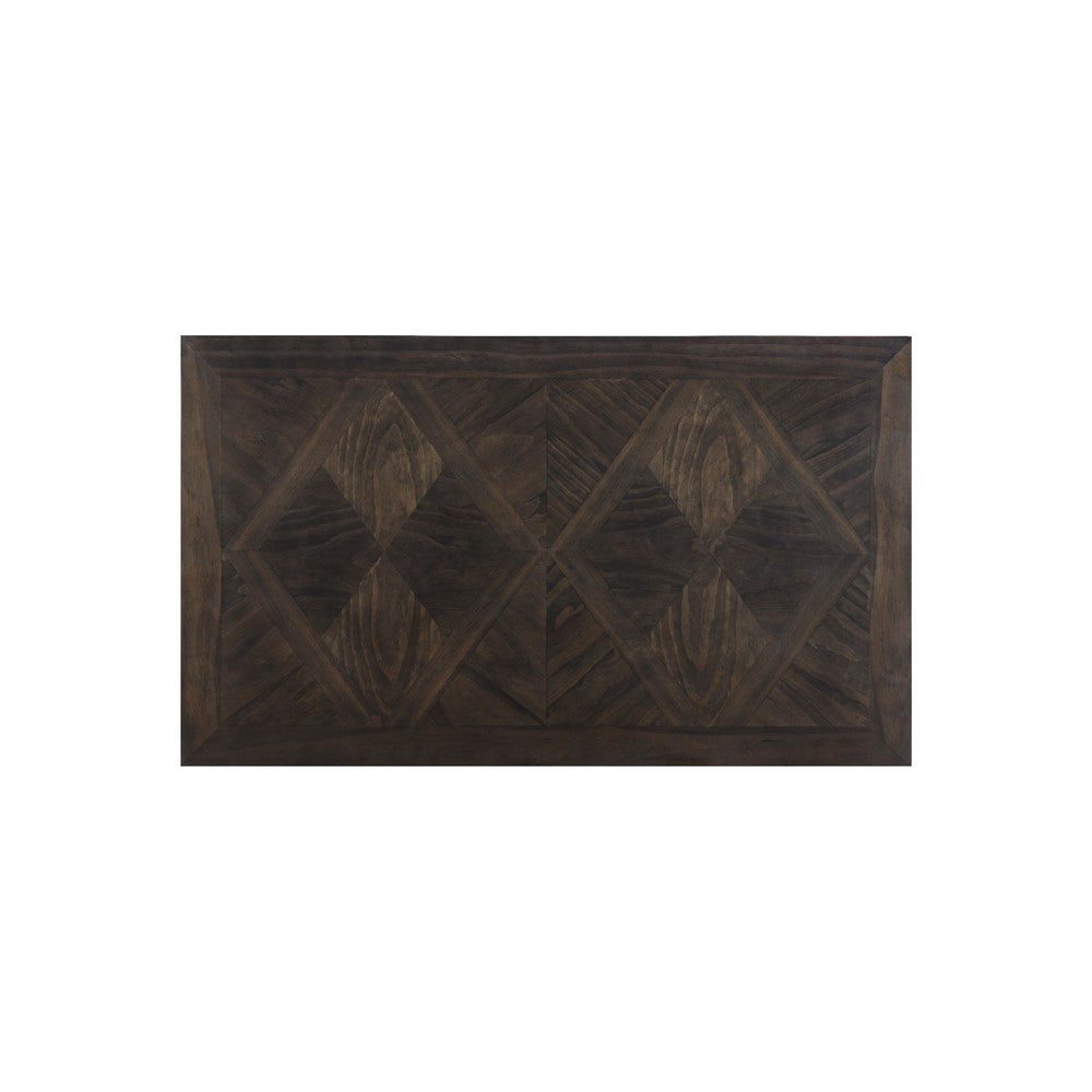 Benjara Leky Coffee Table, 44 Inch, 1 Lift Top with Shelf Underneath, Brown