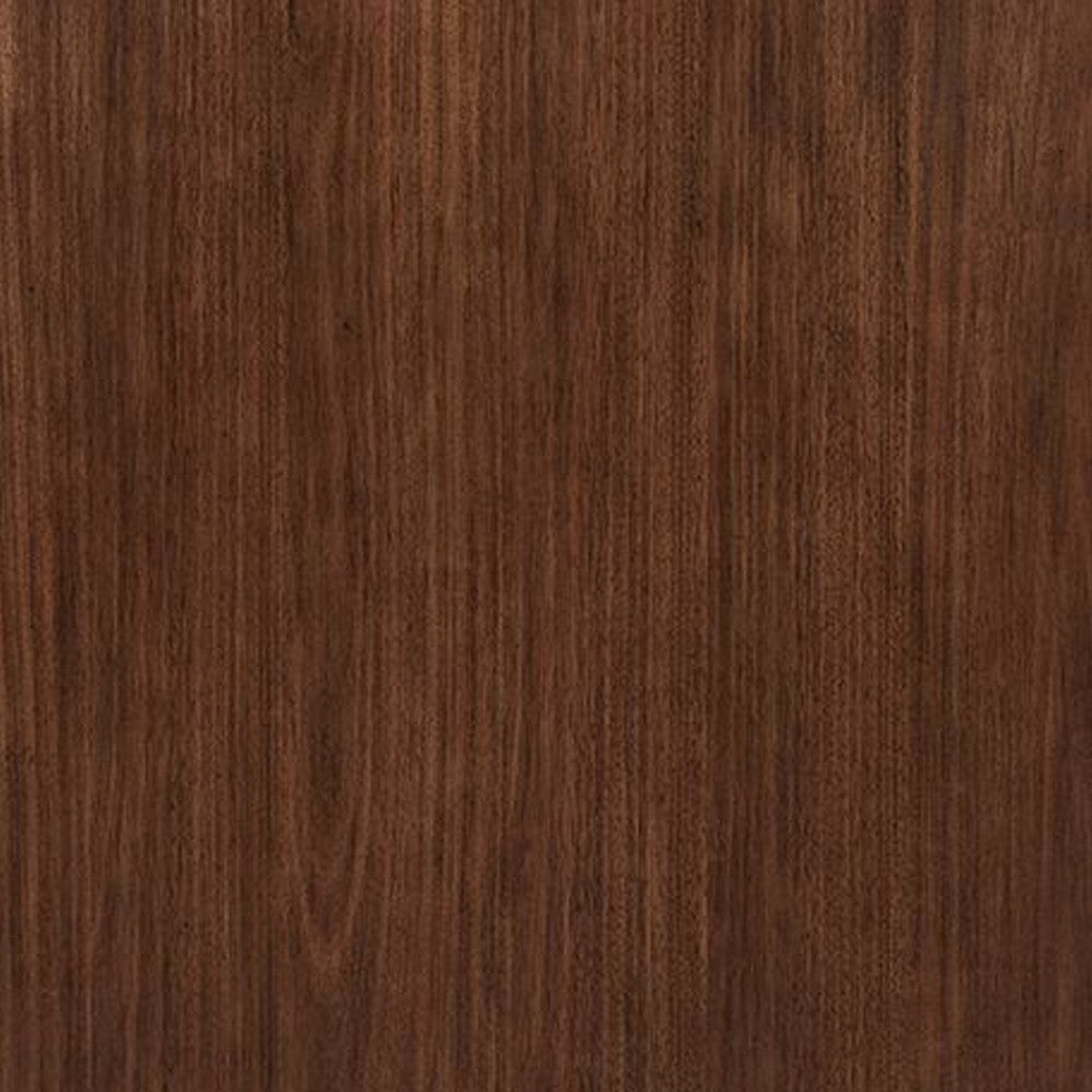 Benjara Mour Coffee Table with Casters And Drawer, 50 Inch Rectangular, Brown