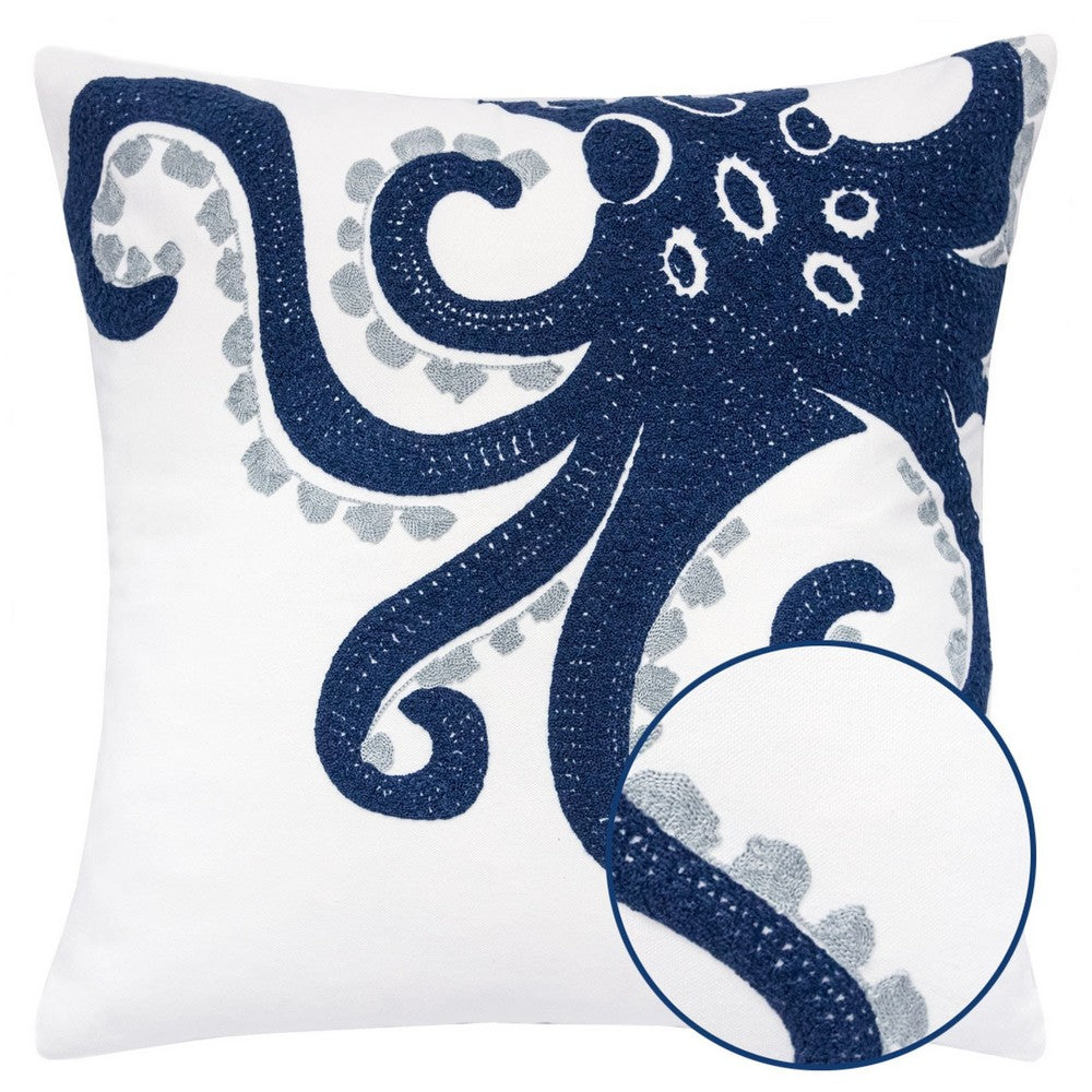 Benjara Modern Throw Pillow Cover,